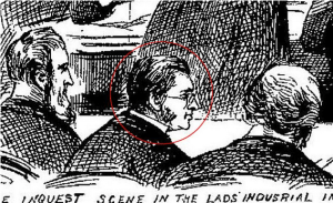 Posible imagen de Francis Craig en el proceso de investigación de Annie Chapman